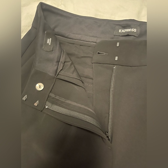 Express Super High Waisted Pleated Ankle Pants Size 12 - Picture 4 of 16